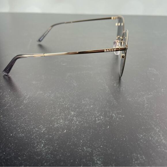 Bally BY0067D 20A Metal Cat Eye Sunglasses Women’s Sz 53-22-140 - Picture 6 of 9